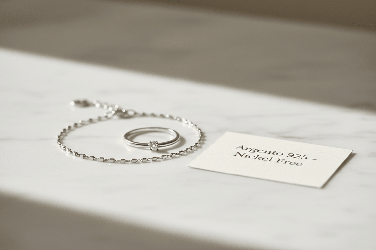 Allergia al nichel: perché l'argento 925 di CM Silver è sicuro - Gioielleria CM Silver Jewels