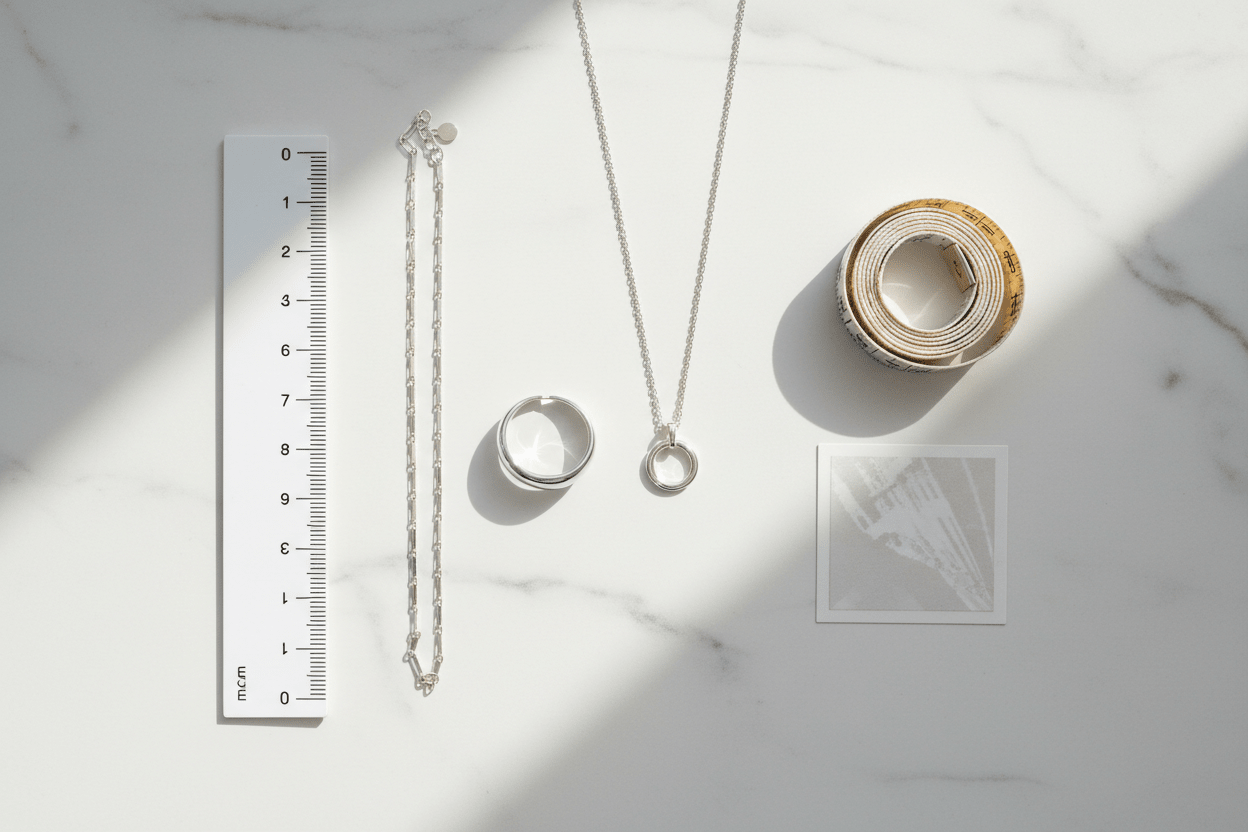 Come leggere le dimensioni di un gioiello prima di acquistarlo - Gioielleria CM Silver Jewels