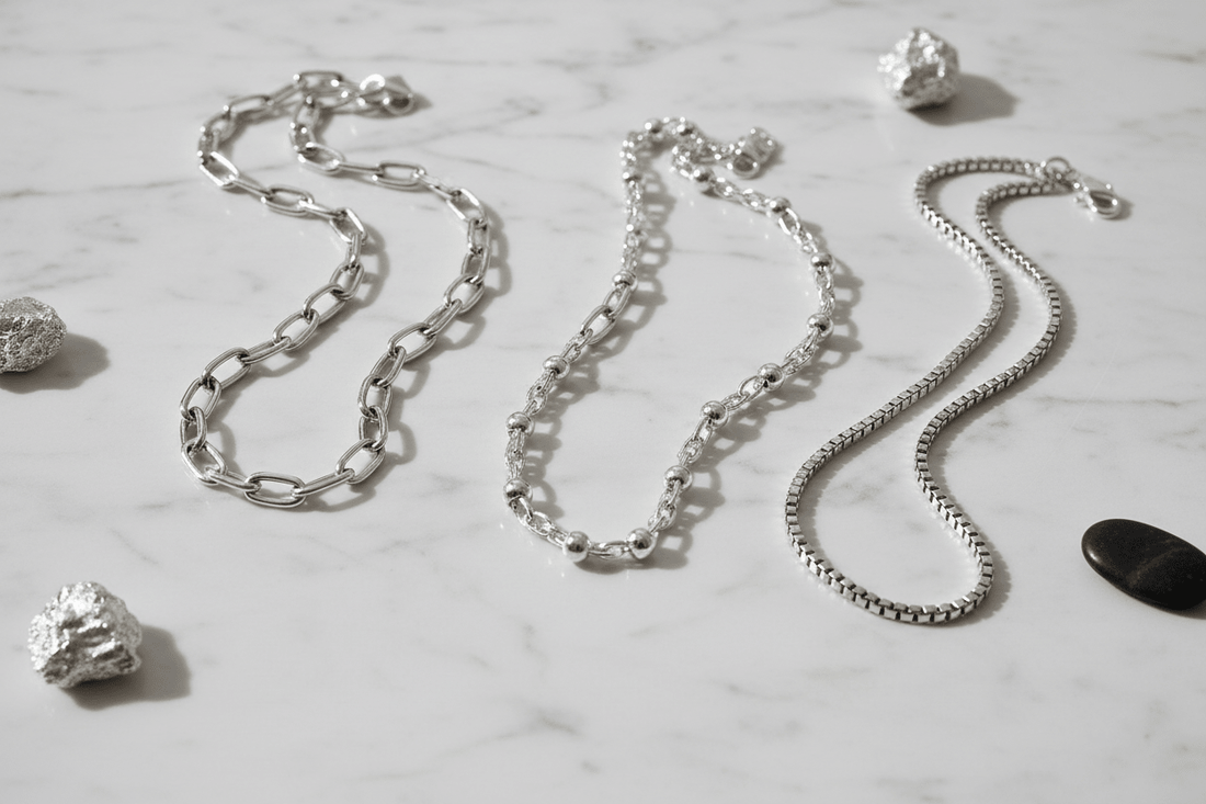 Come scegliere una collana d'argento uomo: guida completa - Gioielleria CM Silver Jewels