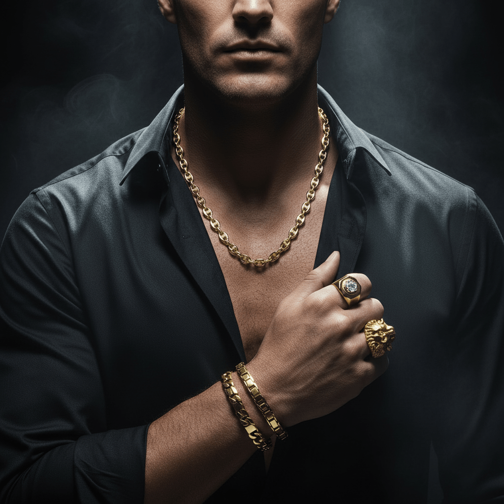 Gioielli uomo: come abbinarli all'outfit senza esagerare - Gioielleria CM Silver Jewels