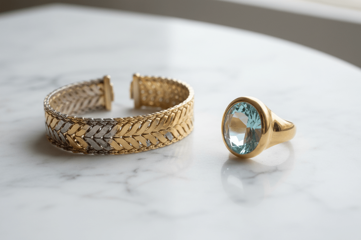 Perché il placcato oro schiarisce e come evitarlo - Gioielleria CM Silver Jewels