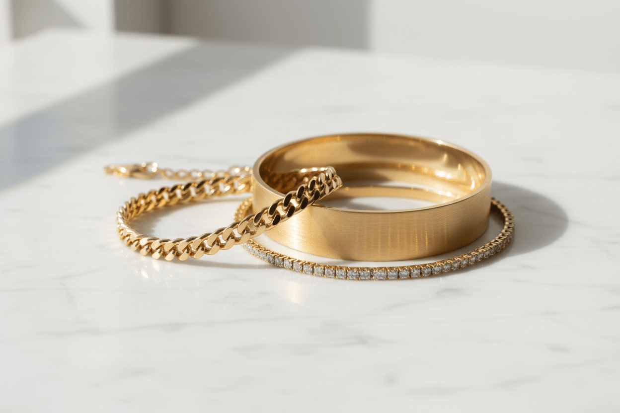 Bracciali in Oro 18 Carati - Gioielleria CM Silver Jewels