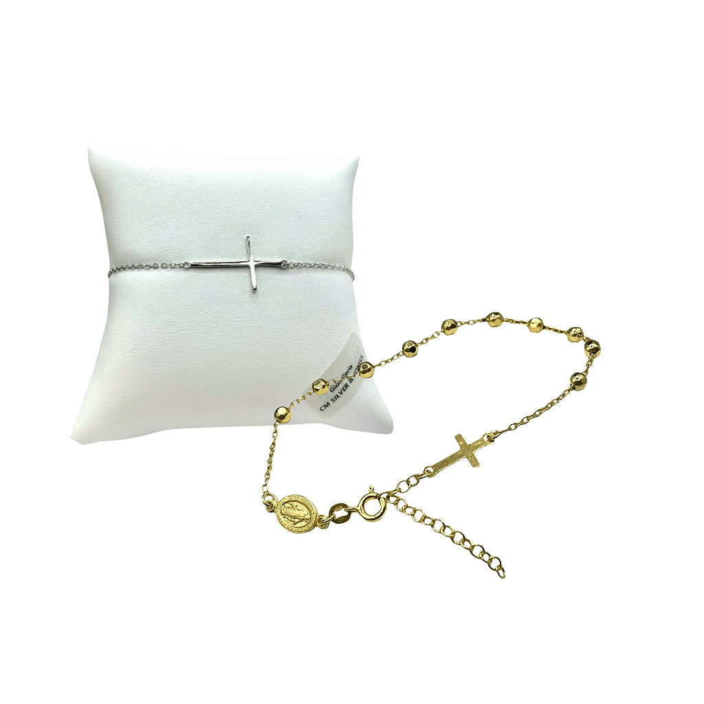 Bracciali Religiosi in Argento 925: Fede, Protezione e Stile Unico - Gioielleria CM Silver Jewels