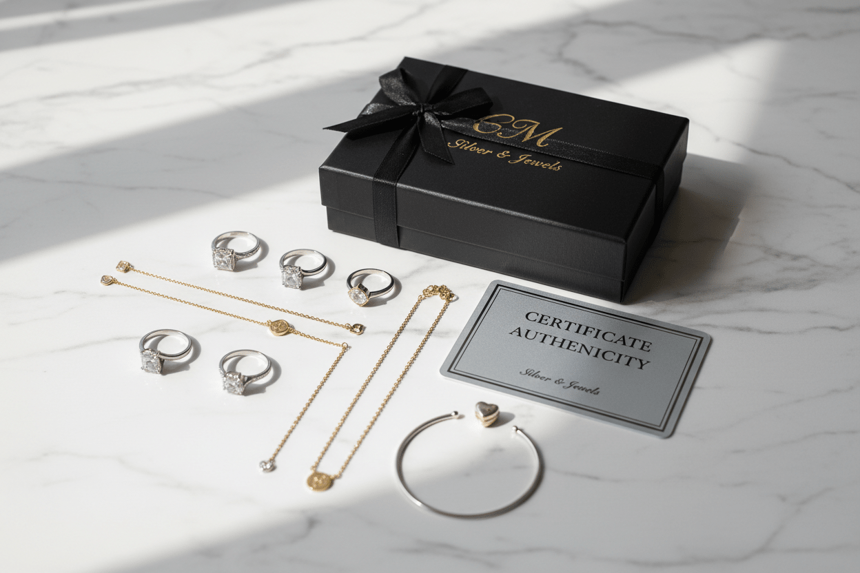 Regali Fidanzamento in Argento e Oro - Gioielleria CM Silver Jewels