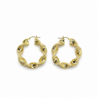 Orecchini in Oro 750 (18k) – 40 mm | CM Silver Jewels
