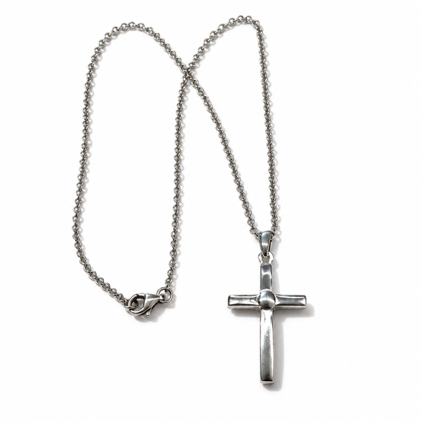 Collana in Argento 925 con Croce 47 cm | CM Silver Jewels