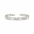 Bracciale in Argento 925 Maglia Greca Uomo – 20 cm | CM Silver Jewels