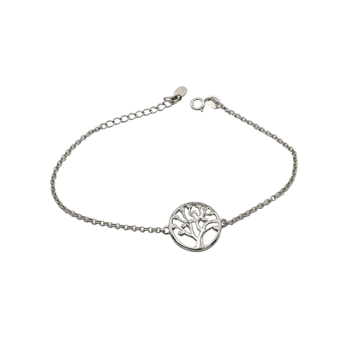 Bracciale Donna in Argento 925 con Albero della Vita – 19 cm Regolabile | CM Silver Jewels
