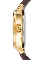 Montre Femme CASIO LTP-1183Q-9A – Analogique Quartz, Cadran Champagne, Bracelet Cuir | CM Silver Jewels