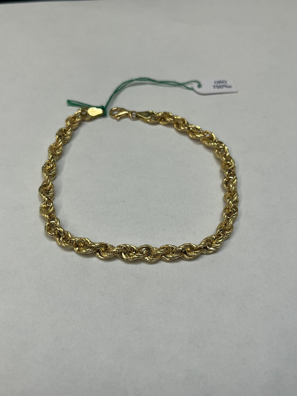Bracciale a Torchon in Oro 18k (750) – 21 cm, 3,70 g | CM Silver Jewels