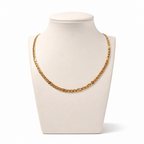 Collana Figaro in Oro Giallo 18kt (750) – 50 cm, 4,5 mm | CM Silver Jewels