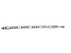 Bracciale Uomo in Argento 925 Maglia Grumetta Larga – Stile Classico ed Elegante - Gioielleria CM SILVER & JEWELS