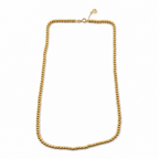 Collana Girocollo a Sfera in Oro 18 Carati – 42 cm (+3 prolunga) | CM Silver Jewels