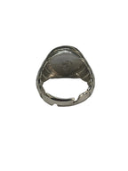 Bague Homme en Argent 925 – Large Bande Réglable Taille 18 | CM Silver Jewels