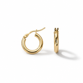 orecchini  cerchio in oro 18 k (750)