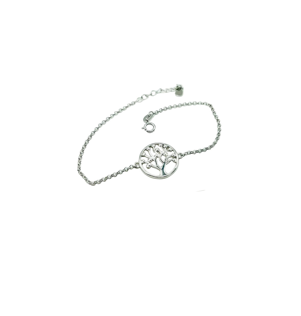 925 Silver Bracelet with Tree of Life