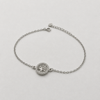 Bracelet Femme en Argent 925 Arbre de Vie avec Zircons – 20 cm Réglable | CM Silver Jewels
