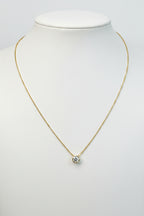 Collana con Ciondolo Punto Luce in Argento 925 – Catena 45 cm | CM Silver Jewels