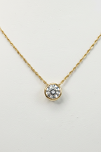 Collana con Ciondolo Punto Luce in Argento 925 – Catena 45 cm | CM Silver Jewels