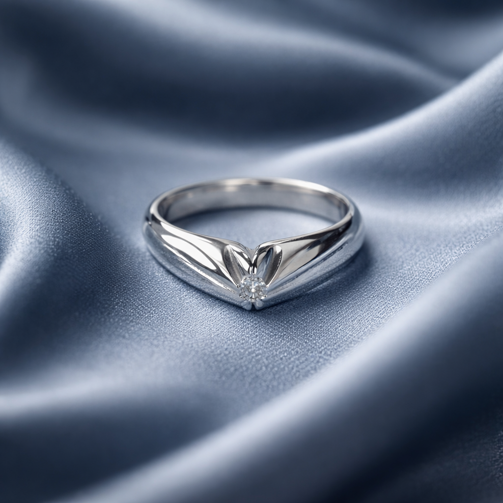 Bague Solitaire en Argent 925 avec Pierre Colorée – Bleue, Noire, Rouge ou Blanche | CM Silver Jewels