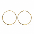 Orecchini Cerchi Creola in Oro 18k (750) – 55 mm | CM Silver Jewels