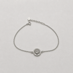 Bracelet Femme en Argent 925 Arbre de Vie avec Zircons – 20 cm Réglable | CM Silver Jewels