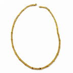 Collana Figaro in Oro Giallo 18kt (750) – 50 cm, 4,5 mm | CM Silver Jewels