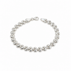 Bracciale in Argento 925 Maglia Pallini Uomo – 19,5 cm | CM Silver Jewels