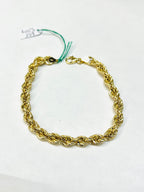 Bracciale a Torchon in Oro 18k (750) – 20,5 cm, 5,30 g | CM Silver Jewels