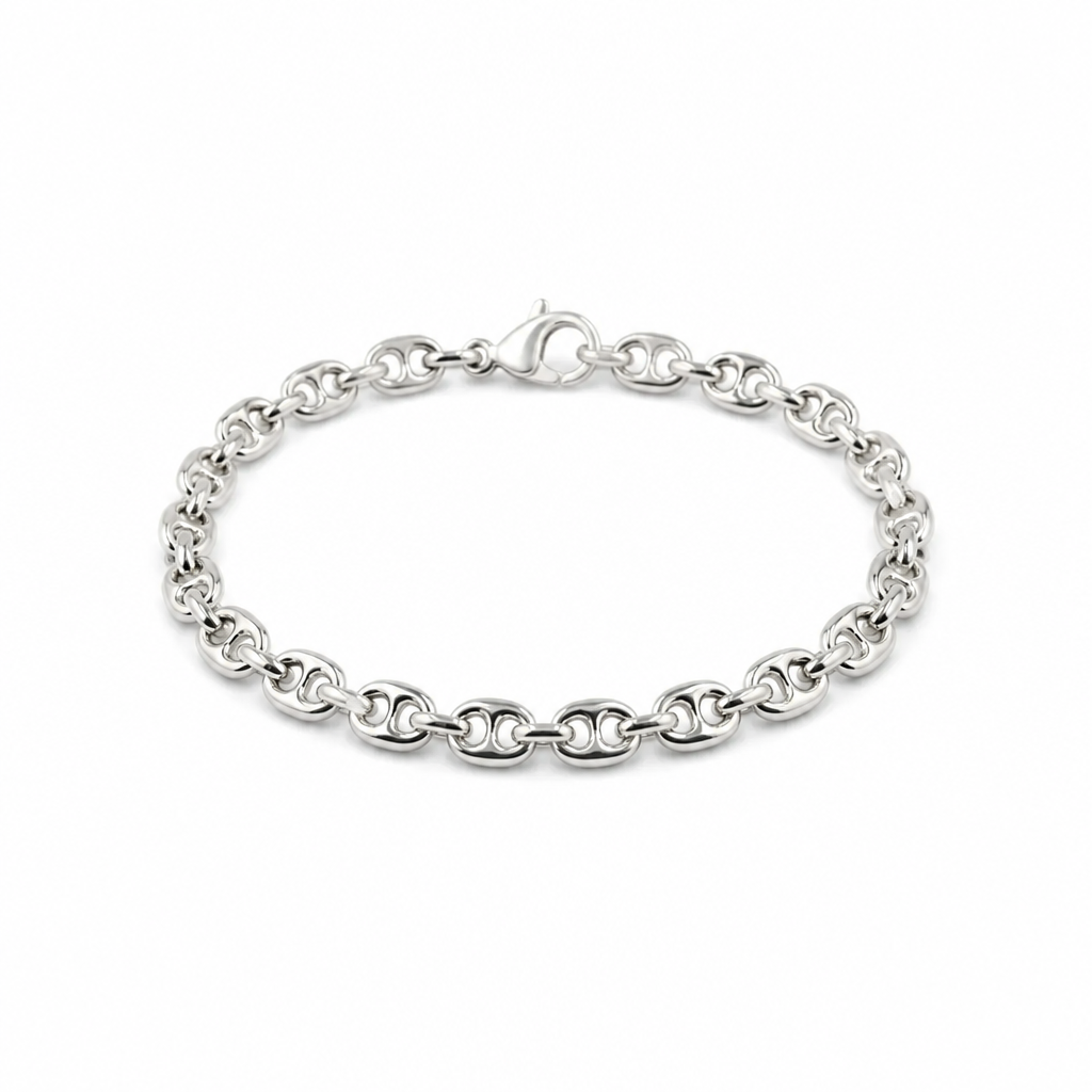 Bracciale in Argento 925 Maglia Marinara – 19 cm | CM Silver Jewels
