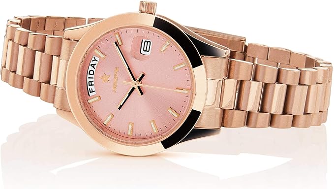 Orologio Hoops 2620L-RG05 – Quarzo Donna, Cassa Oro Rosa 30mm, Quadrante Rosa | CM Silver Jewels