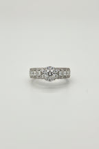 Anello da Donna in Argento 925 con Zirconi Brillanti – Design Elegante e Luminoso - Gioielleria CM SILVER & JEWELS