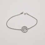 Bracciale Donna in Argento 925 con Albero della Vita – 19 cm Regolabile | CM Silver Jewels