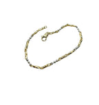 925 Silver Bracelet Plated in 18K Gold - Elegance and Style in Every Detail - Length 20 cm