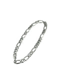 Bracciale Uomo in Argento 925 Maglia Grumetta Larga – Stile Classico ed Elegante - Gioielleria CM SILVER & JEWELS