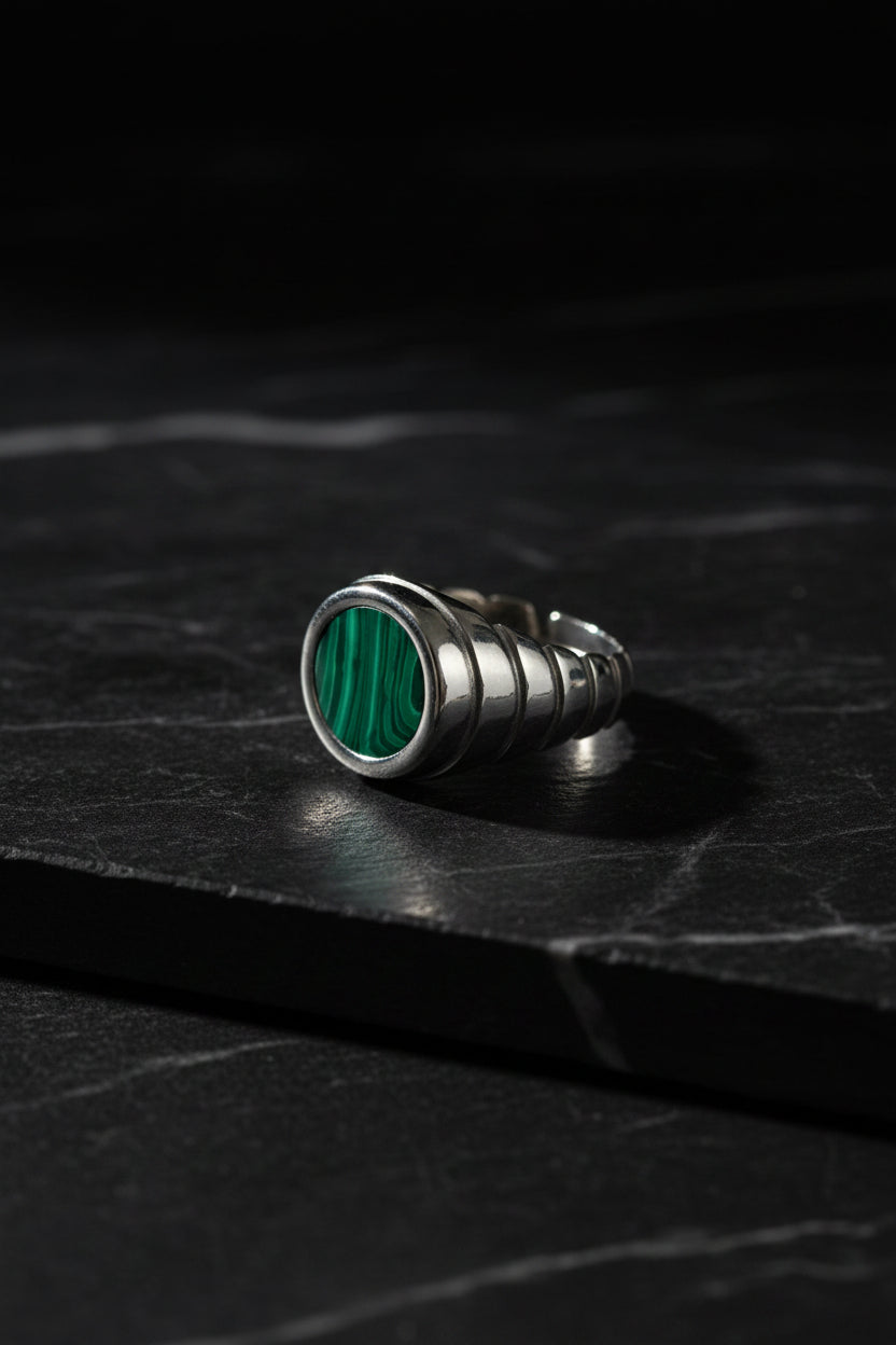 Bague Homme en Argent 925 – Large Bande Réglable Taille 18 | CM Silver Jewels