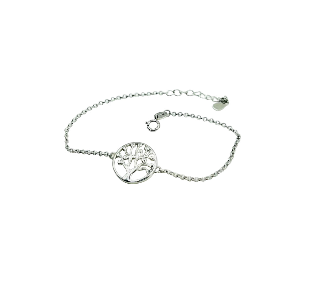 925 Silver Bracelet with Tree of Life