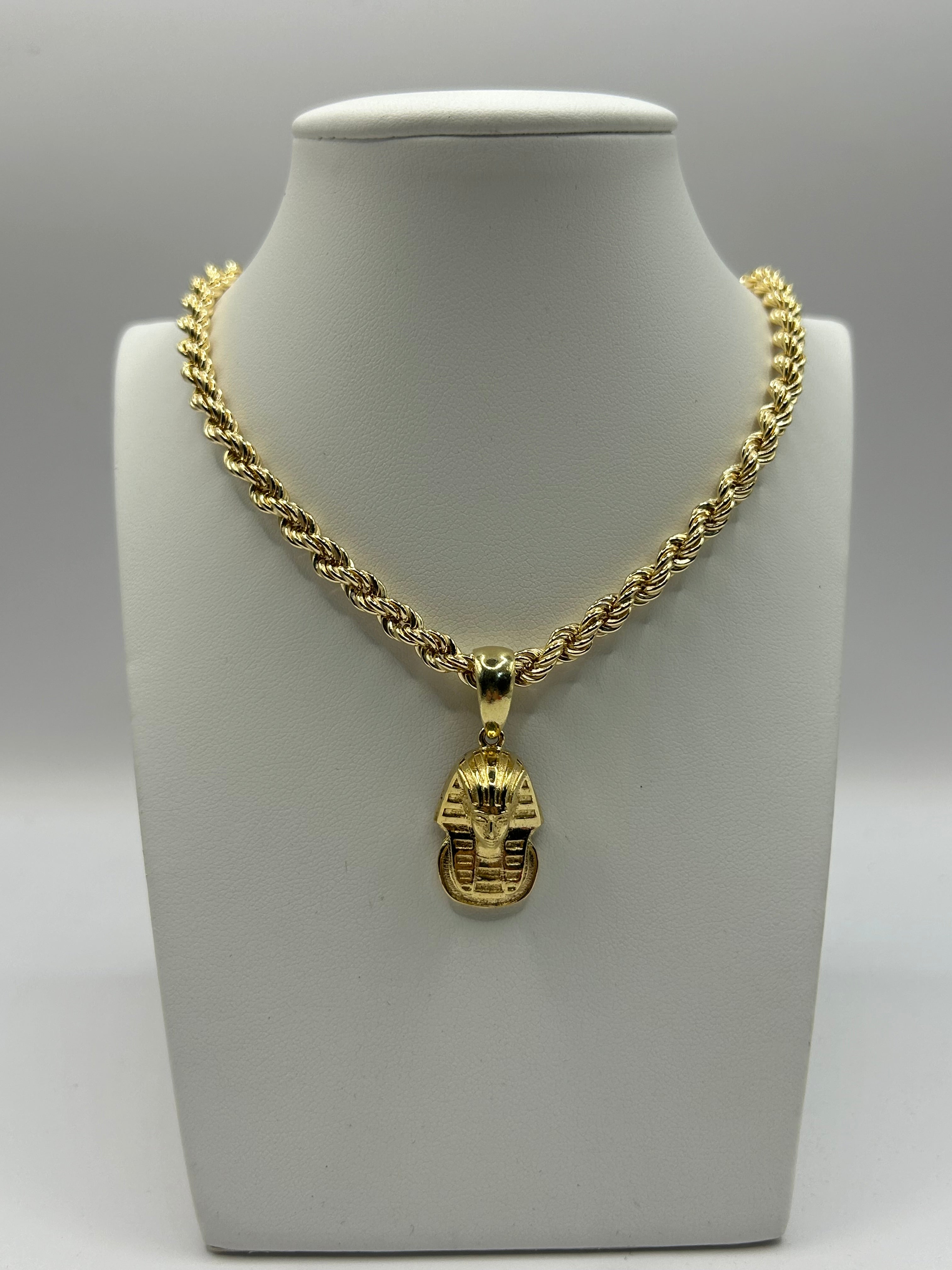 Set Collier Ras du Cou et Bracelet en Argent 925 avec Pendentif Pharaon – Choisissez la Composition | CM Silver Jewels