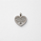 Pendentif Arbre de Vie en Or Blanc 18 carats (750) – 2x2 cm | CM Silver Jewels
