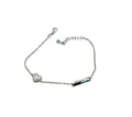 925 Silver Girls' Bracelet with Heart and Tag - 16 cm (with 3 cm extension) - Elegance and Sweetness at an Unmissable Price