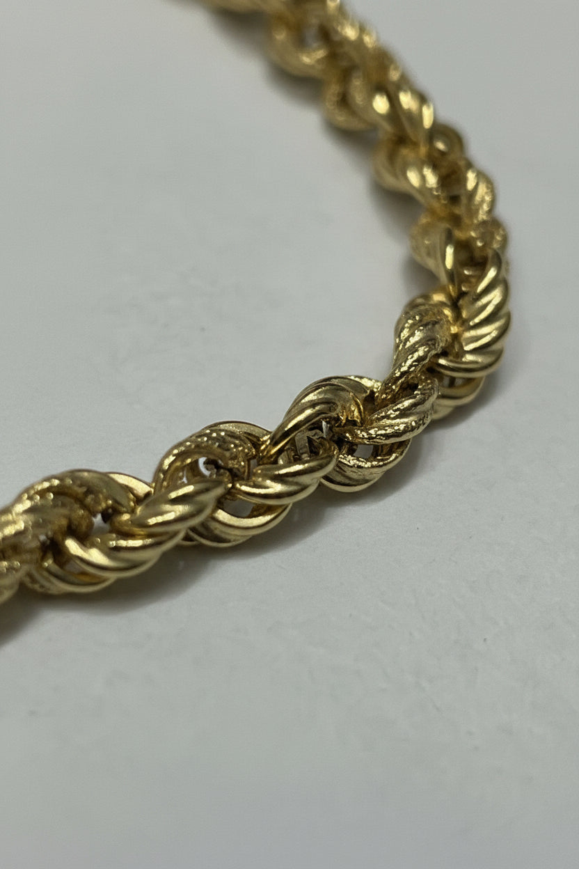 Bracciale a Torchon in Oro 18k (750) – 21 cm, 3,70 g | CM Silver Jewels