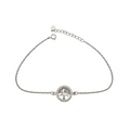 Bracelet Femme en Argent 925 Arbre de Vie avec Zircons – 20 cm Réglable | CM Silver Jewels