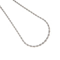 Collana Intrecciata in Acciaio – Lunghezza 50 cm | CM Silver Jewels