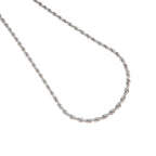 Collana Intrecciata in Acciaio – Lunghezza 50 cm | CM Silver Jewels