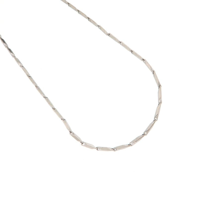 Collana a Piastrine in Acciaio – Lunghezza 50 cm | CM Silver Jewels