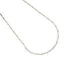 Collana a Piastrine in Acciaio – Lunghezza 50 cm | CM Silver Jewels