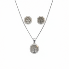 Set Collana e Orecchini Albero della Vita in Argento 925 – Collana 45cm | CM Silver Jewels