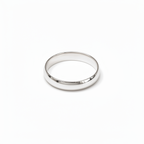 Fede modello classico in Argento 925 – Elegante e Sobrio – Misura da 10 a 30 (Copia)