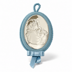 Capoculla Ovale 8,5×12 cm, Rosa o Blu | CM Silver Jewels