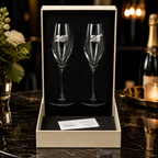 25th Wedding Anniversary Tree of Life Glasses in 925 Silver | CM Silver Jewels